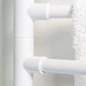 Держатель для полотенец клейкий MBM HOME BP-28 WHITE/GRAY белый/серый - изображение 9
