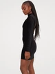 Платье вечернее короткое летнее женское H&M FL0902509 L Черное (DN4000000240301) - изображение 2