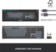 Клавіатура бездротова Logitech MX Mechanical Graphite / ANSI US / Tactile Quiet - зображення 9