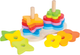 Drewniana piramida Hape Rainbow (E0406) - obraz 2