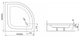 Душовий піддон POLIMAT Pako 90х90х12/26.5 (00091) - зображення 3