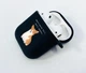 Силіконовий чорний чохол для навушників Apple AirPods 1/2 Коргі - зображення 2