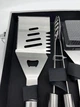 Набор для гриля барбекю 10 предметов в металлическом кейсе BQ Tools Set AL-10 для мангала гриля тандыра 43х21х8см - изображение 4