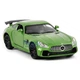 Машинка Mercedes AMG GTR игрушка моделька металлическая коллекционная 15 см Зеленый (2209534) - изображение 2