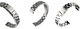 Ремінець MiJobs Plus CS металевий для Xiaomi Mi Band 5/6/4/3 Black (mrk0004) - зображення 3