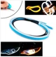 LED ДХО с повторителем поворотов 60 см! Дневные ходовые огни (ДХО) + поворотник NTS011-WY Chip-701 - изображение 4
