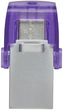 Pendrive Kingston DataTraveler MicroDuo 3C Gen3 256 GB USB-A+USB-C (DTDUO3CG3/256 GB) - obraz 3