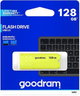 Pendrive Goodram UME2 128 GB USB 2.0 Zolty (UME2-1280Y0R11) - obraz 3