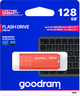 Pendrive Goodram UME3 128 GB USB 3.0 Pomaranczowy (UME3-1280O0R11) - obraz 5