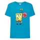 Футболка детская Спанч Боб 26 (Sponge Bob) голубая 116 см - изображение 1
