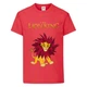 Футболка детская Король Лев (Lion King) красная (LK-simba-3-red) 128 см - изображение 1