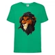 Футболка детская Король Лев (Lion King) зеленая (LK-shram-green) 164 см - изображение 1