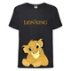 Футболка дитяча Король Лев (Lion King) чорна (LK-simba-4-black) 104 см - зображення 1