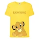 Футболка дитяча Король Лев (Lion King) жовта (LK-simba-4-yellow) 140 см - зображення 1