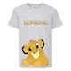 Футболка дитяча Король Лев (Lion King), сіра (LK-simba-4-gray) 116 см - зображення 1