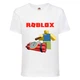 Футболка детская Роблокс (Roblox-04) белая 116 см - изображение 1
