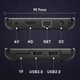 Смарт ТВ приставка H96 Max W2 4/32 Гб Smart TV Box Android (541-2) - зображення 7