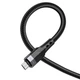 Кабель USB cable BOROFONE BU35 Micro 1м Чорний - зображення 1