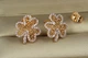 Серьги гвоздики Xuping Jewelry клевер 1.6 см золотистые - изображение 1