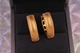 Сережки Xuping Jewelry широкі дужки з фарбуванням 2,6 см золотисті - зображення 1