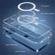 Чохол прозрачний протиударний Clear Case Ultra Hybrid with MagSafe для Apple Iphone 15 Pro Max (6.7") Transparent - зображення 2