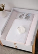 Пеленальный матрасик Baby Veres Summer Bunny pink New 50х70 см 426.3.1 - изображение 1