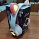Беспроводные Bluetooth наушники с подсветкой кошачьи ушки CAT EAR RGB Розовые - изображение 11
