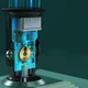 Автомобильное зарядное устройство Baseus Circular Metal PPS Car Charger Быстрая зарядка Quick Charge 4.0 + Power Delivery 3.0 30W USB + Type-C 5A Зарядка в авто (CCYS-C01) Black - изображение 12