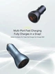Автомобильное зарядное устройство Baseus Golden Contactor Pro Triple Fast Charger Car Charger 65W USB+2Type-C Быстрая зарядка Зарядка в авто (CGJP010013) Dark Gray - изображение 11