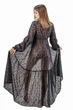 Кружевной женский пляжный халат макси 98кп-170/495 One size(S-L) Черный (2000012496011) - изображение 7