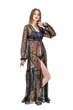 Кружевной женский пляжный халат макси 98кп-170/774 One size (S-L) Черный (2000012495014) - изображение 2