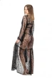 Кружевной женский пляжный халат макси 98кп-170/774 One size (S-L) Черный (2000012495014) - изображение 5