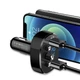Автомобильный FM-Трансмиттер модулятор с быстрой зарядкой XO BCC02 |2USB 3.1A| Черный - изображение 3