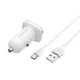Авто зарядное устройство с быстрой зарядкой + кабель Type-C BOROFONE BZ12A |1USB, QC3.0 18W| Белый - изображение 3