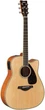 Электроакустическая гитара YAMAHA FGX820C (Natural) - изображение 1