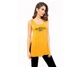 6252-1 mustard Майка довга жіноча Anabel Arto 44 - зображення 1