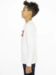 Подростковая футболка с длинными рукавами для мальчика Levi's LVB L/S Batwing Tee 9E8646-001 140 см (3665115032734) - изображение 8