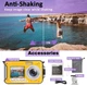 Водонепроницаемая цифровая камера Full HD 2.7K Dual Screen 48MP (примятая упаковка) - изображение 4