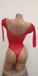 Сексуальный женский боди со стразами Sexy One Size красный (5-3) - изображение 6