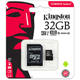 Kingston microSDHC 32 GB Canvas Select Class 10 UHS-I U1 + adapter SD (SDCS/32 GB) - obraz 3