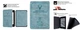 Обложка для Kindle Paperwhite 10th Gen Print Silicone, Knowledge, Бирюзовый - изображение 7