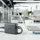 Ładowarka sieciowa Anker PowerPort 5 z podwójnym QC 3.0 i Power IQ V3 Black (A2054L11) - obraz 4