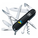 Нож Victorinox Huntsman Ukraine 91мм Голубь мира син-желт. (1049-Vx13713.3_T1036u) - изображение 1