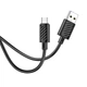 Кабель Hoco X88 Gratified Micro-USB чорний 6931474783325 - зображення 1