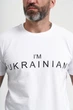 Біла футболка "I'm Ukrainian" «Українські месники» 5560 M - изображение 4