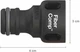 Конектор для крана Fiskars FiberComp G1/2" (21 мм) (1027053) - зображення 2