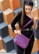 Сумка женская Sambag Rose фиолетовая 27 х 25 х 5 см (94380018) - изображение 4