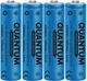 Набір акумуляторів літій-іонних Quantum Li-ion ICR18650 1500 mAh з клемним виступом plastic case 4 шт. (0746020703001) - зображення 2