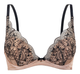 Бюстгальтер Gossard VIP Henna 18501 англійський з вишивкою на кісточках ущільнений 85C Black Nude (ZIK0000017914) - зображення 1