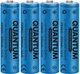 Набір акумуляторів літій-іонних Quantum Li-ion ICR18650 2600 mAh з клемним виступом plastic case 4 шт. (0746020702998) - зображення 2
